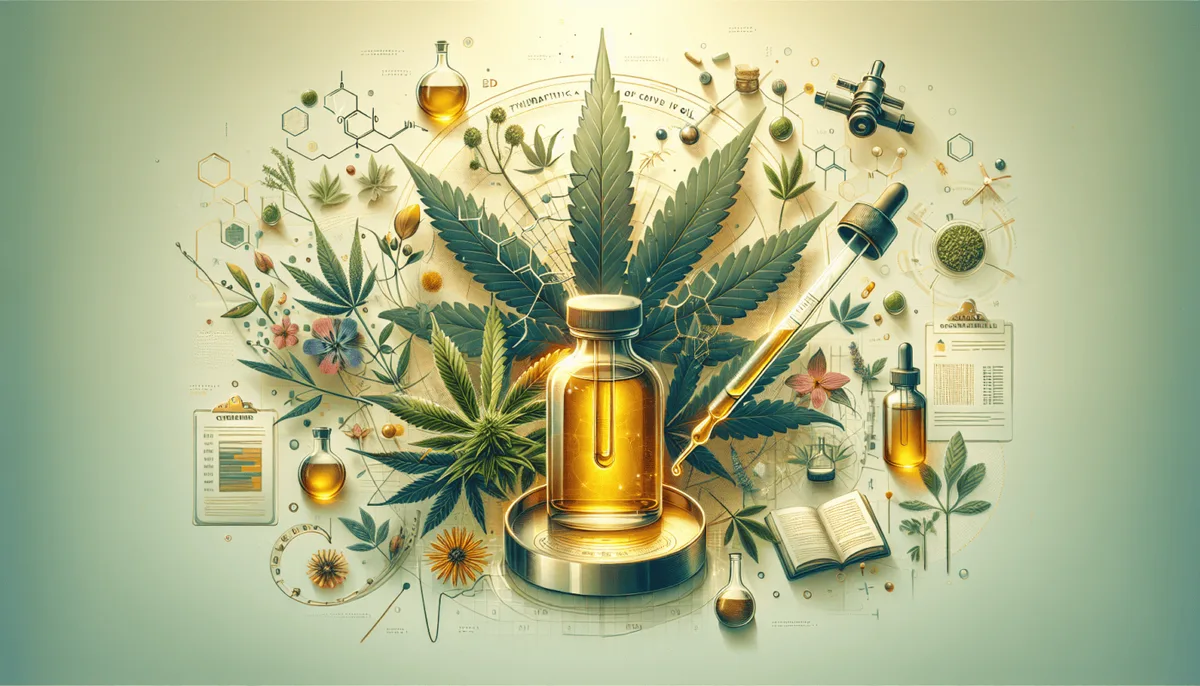 ศักยภาพเชิงการบำบัดของน้ำมัน CBD: สำรวจประโยชน์ต่อสุขภาพและหลักฐานทางคลินิก