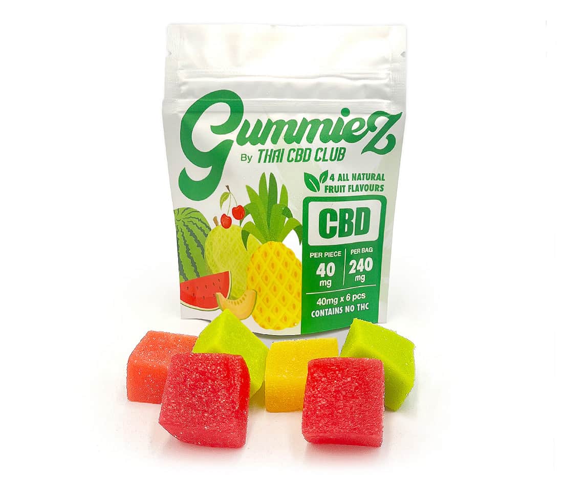 CBD Gummiez 4 Fruit Flavors