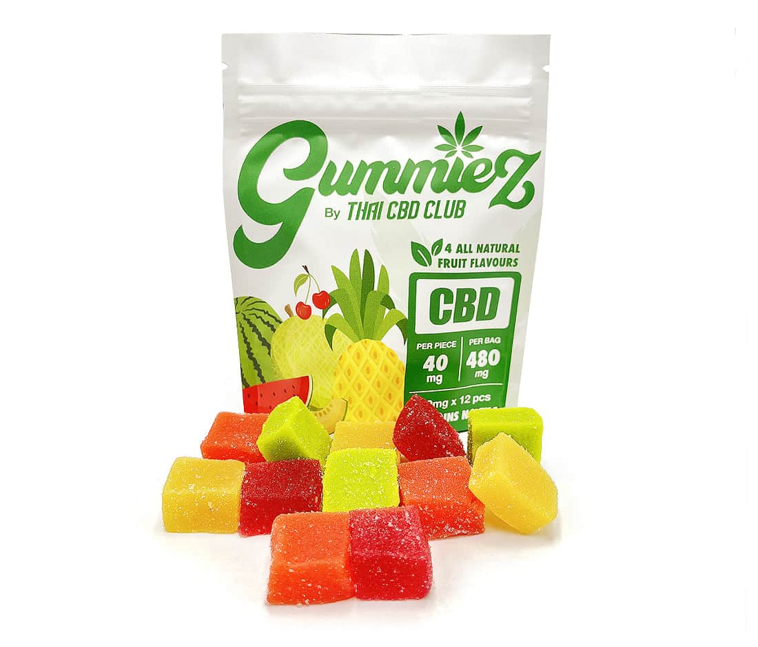 CBD Gummiez 4 Fruit Flavors