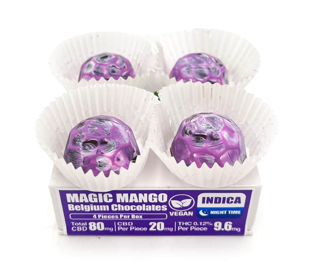 ช็อกโกแลตเบลเยี่ยมกลิ่นมะม่วง Belgium Chocolates