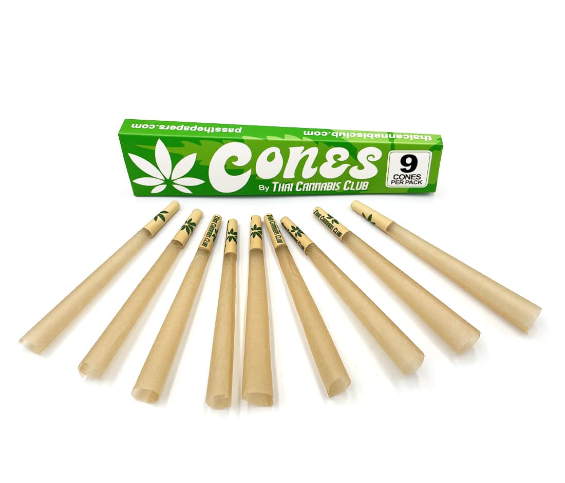 กระดาษโรลสำเร็จรูป Pre-Rolled Cones