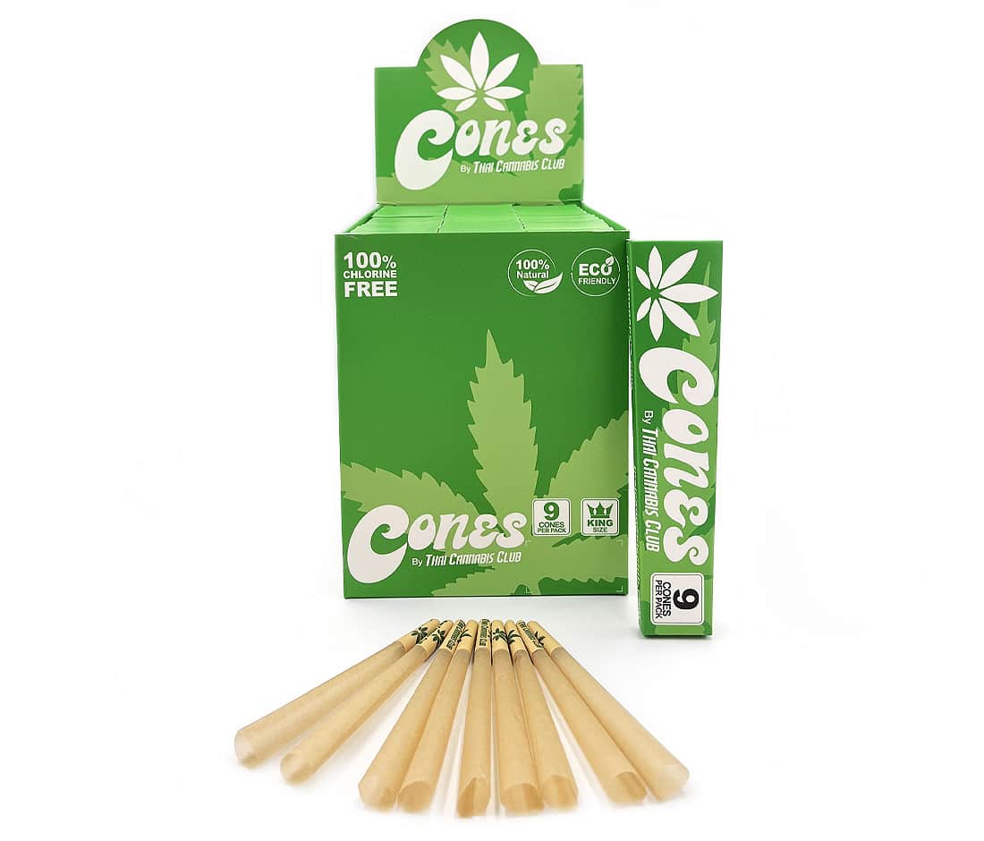 กระดาษโรลสำเร็จรูป Pre-Rolled Cones