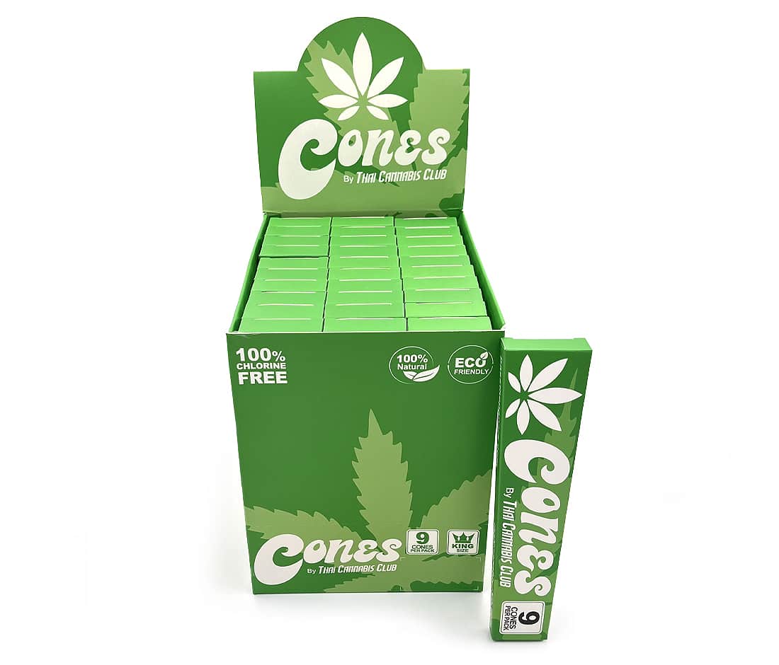 กระดาษโรลสำเร็จรูป Pre-Rolled Cones