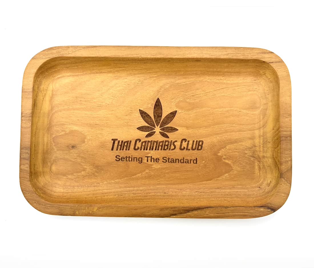 ไปป์สูบกัญชา ไม้สักแท้